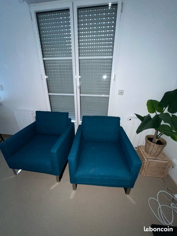 Fauteuil 1 place - Bleu Roi (image 1)