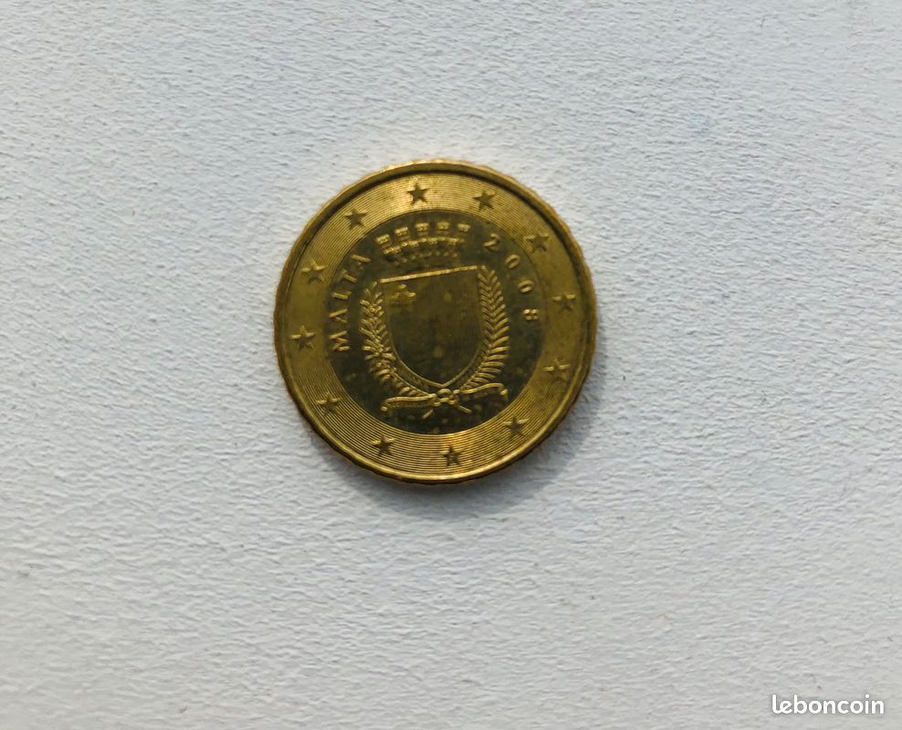 Pièce 10 centimes malte 2008 (image 1)
