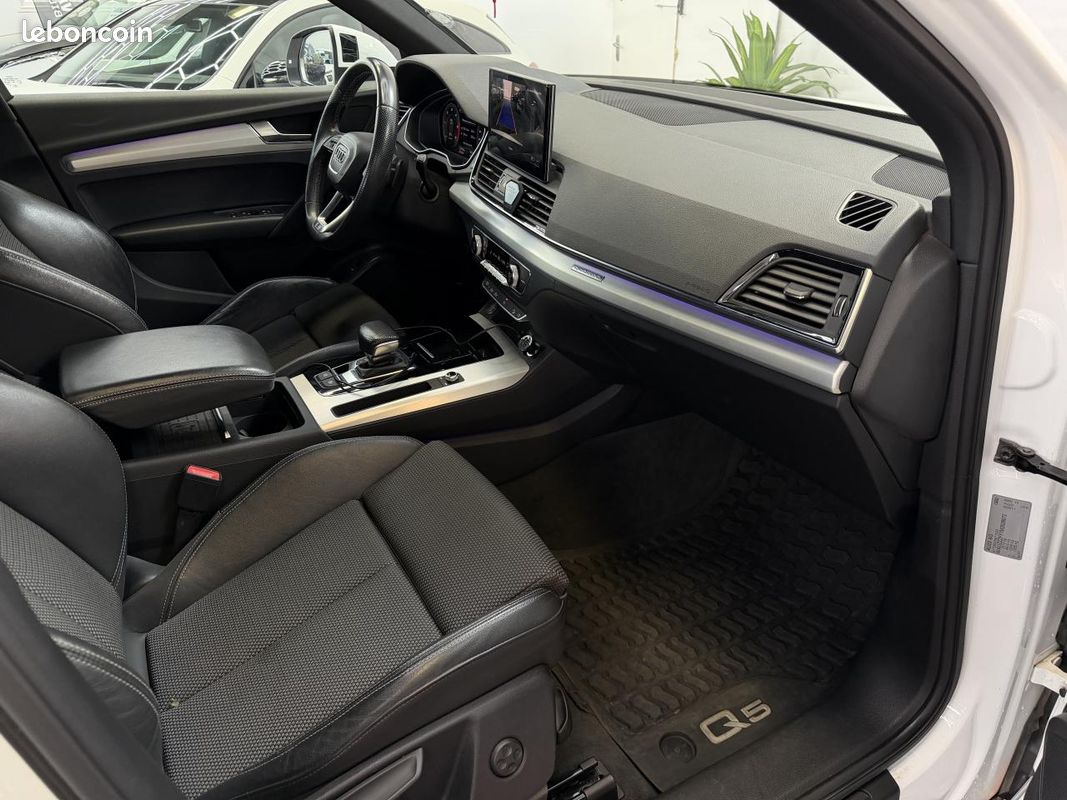 AUDI Q5 (439EUROS/MOIS)Quattro 2.0 40 TDI Hybrid 204cv BVA S line PHASE 2 (image 10)