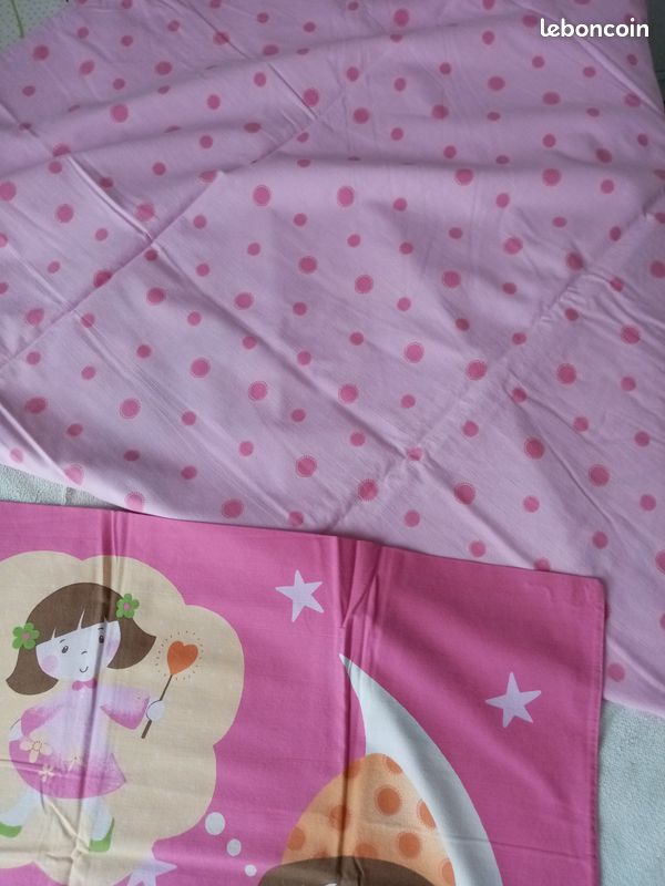 Housse de couette + taie + drap housse pour fillette (image 2)