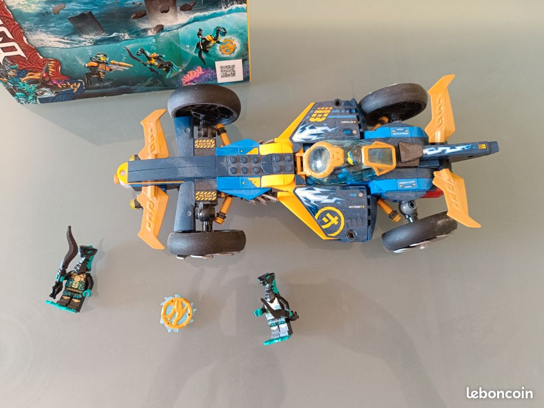 Vend lego Ninjago voiture 71752 le bolide sous-marin (image 4)