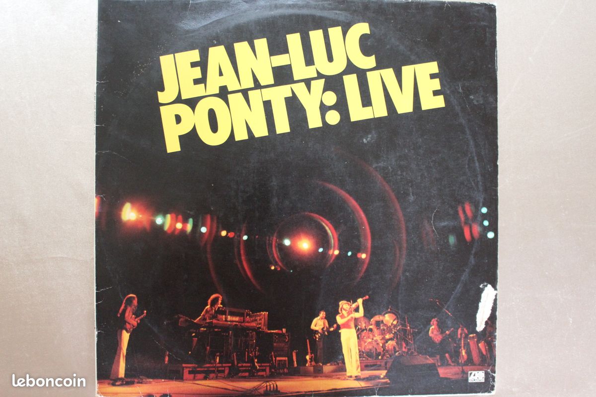 J Album VINYLE 33T JEAN-LUC PONTY Live SIDE26 (image 1)