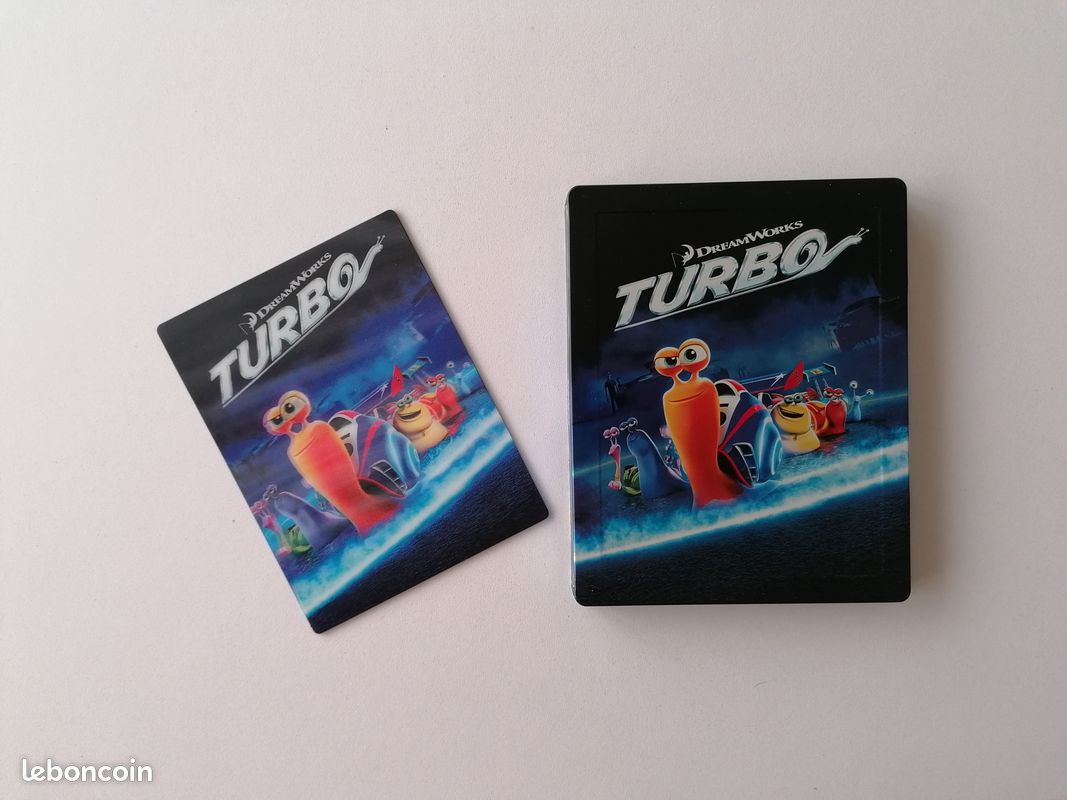 Turbo • Steelbook • Bluray 2D - 3D + DVD (image 1)