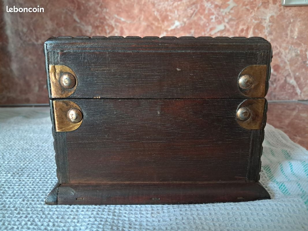 Coffre De Rangement Vintage topic 65cm Marron - Coffre - Malle BUT