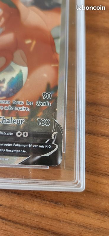 Carte pokemon dracaufeu V CCC grading (image 5)
