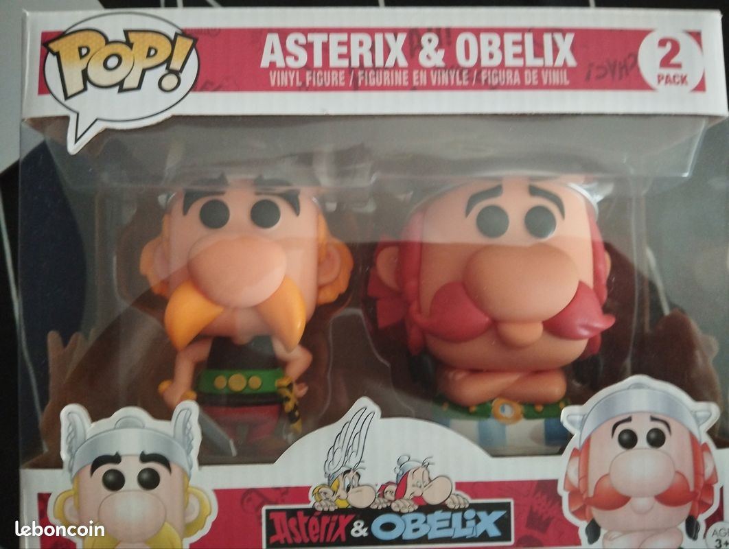 Funko Pop! Asterix & Obelix 2 Pack Exclusivo Original Colecionavel - Moça do Pop - Funko Pop é aqui