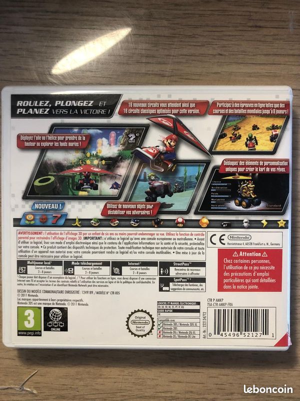 Jeux de 3DS Mariokart 7 (image 3)