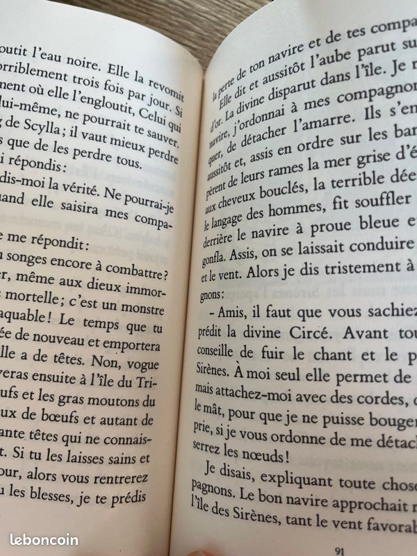 Livre de poche L’Odyssée Homere (image 3)