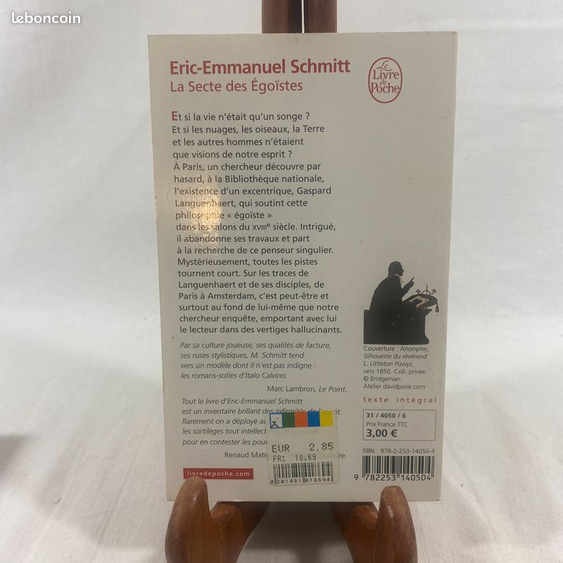 La secte des égoïstes - Éric Emmanuel Schmitt (image 2)