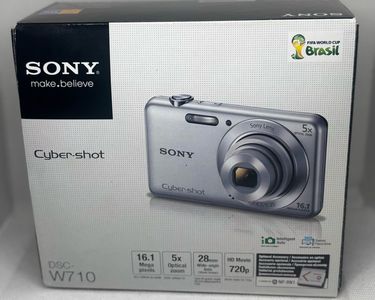 Appareil Photo Vintage Sony Cyber-shot DSC-W710 - 16,1 MP, Zoom 5x - Occasion