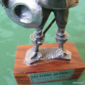 Figurine en étain du mousquetaire D'Artagnan - Label Emmaus