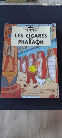 Figurine - Diorama Moulinsart - Les cigares du Pharaon - Resin