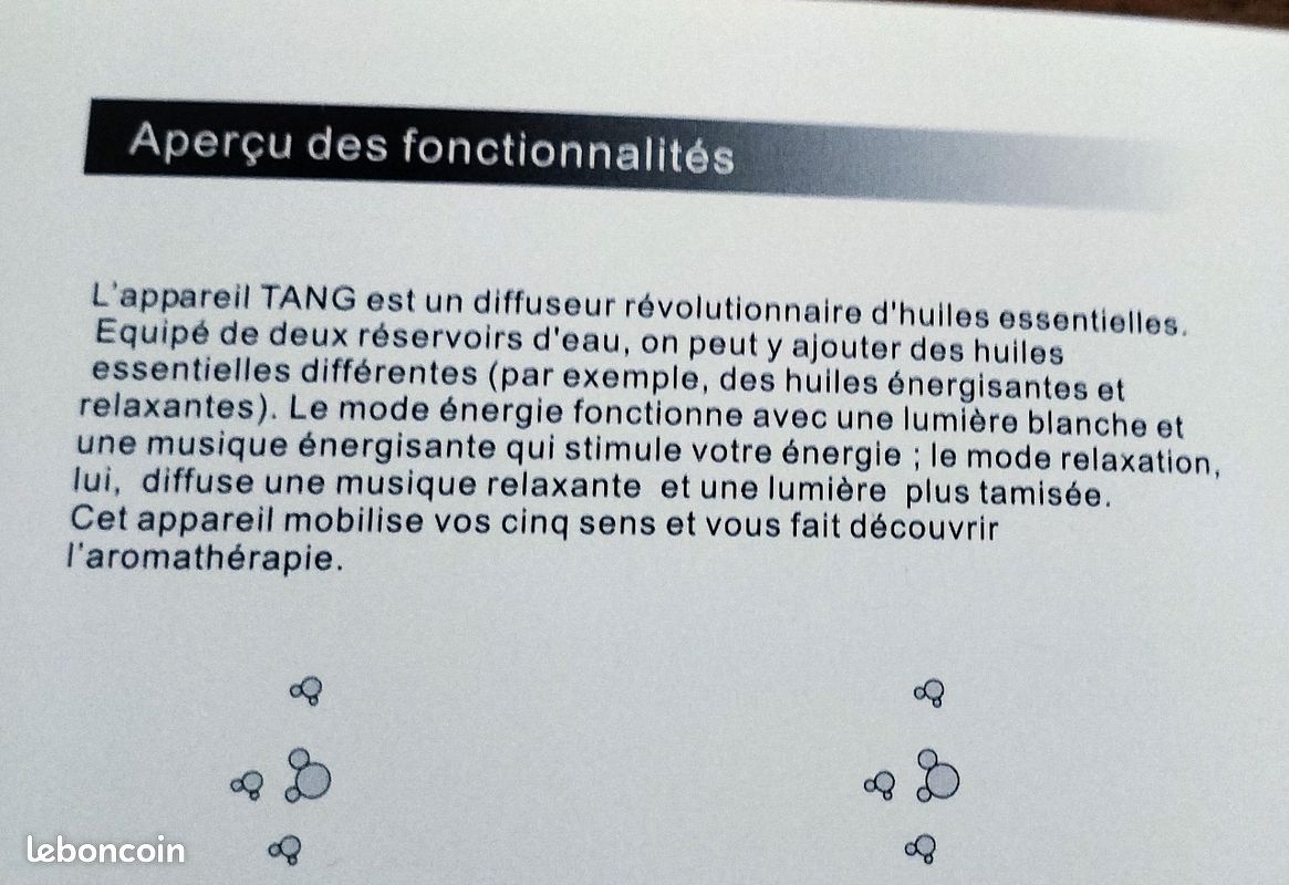 Diffuseur d'huiles essentielles Puzhen Nature et Découvertes (image 18)