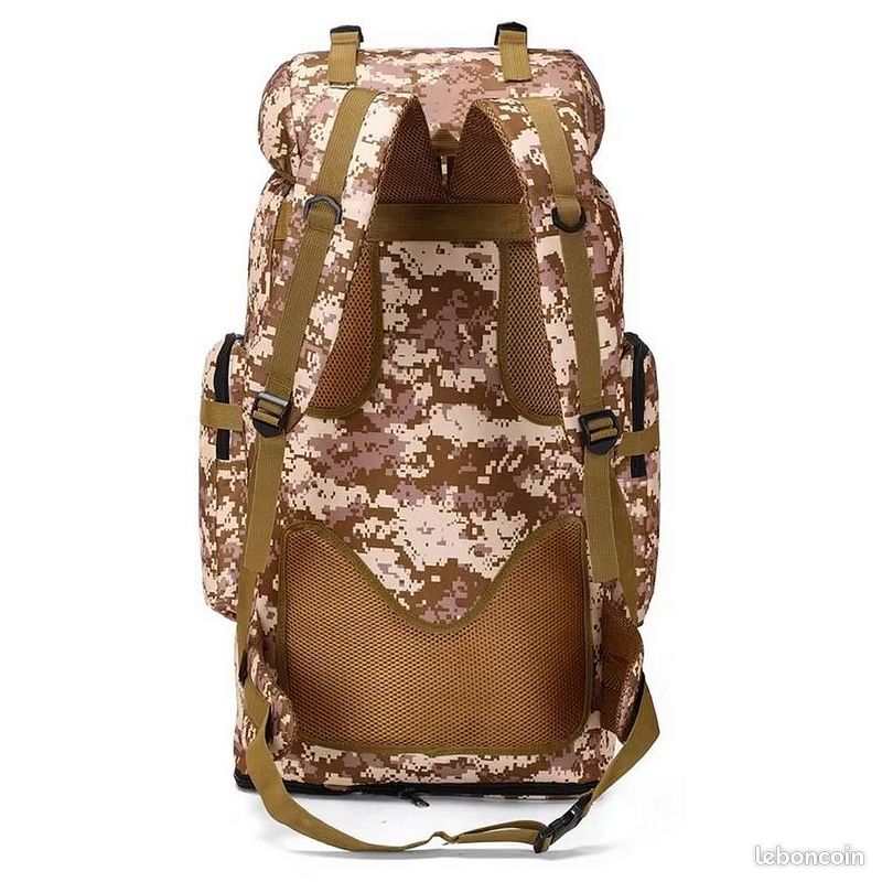 Sac militaire, Sac à dos et saccoche de l'armée camouflage, noir ... - Surplus militaire