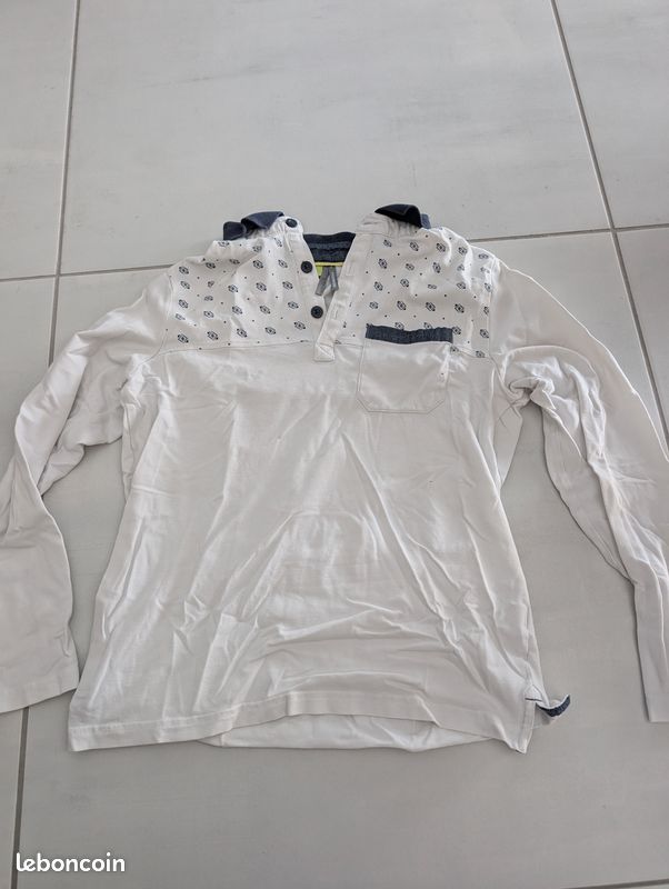 Polo manches longues (image 1)
