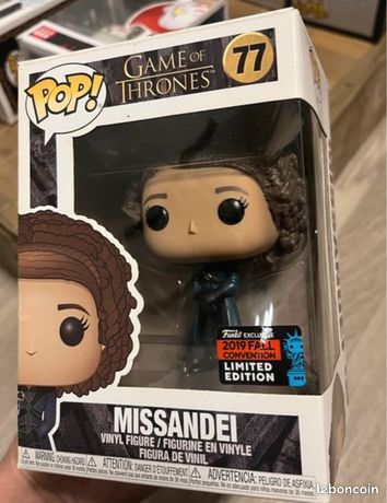Funko POP Missandei Game Of Thrones Limited Edition - Collection
