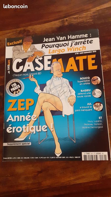 Lot de 19 magazines BD "CASEMATE" (image 2)