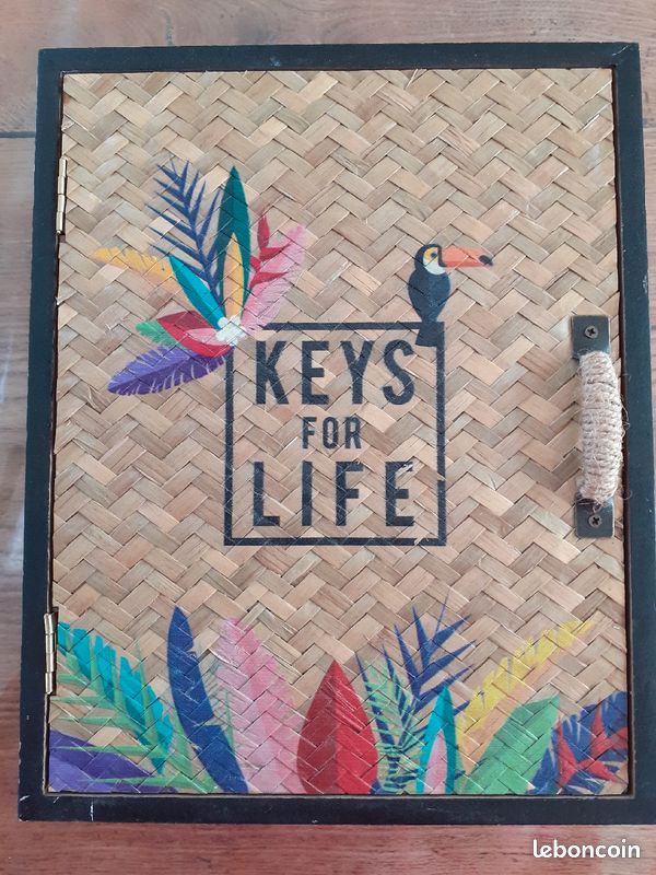 Neuf: Boite à clefs en bois (image 3)