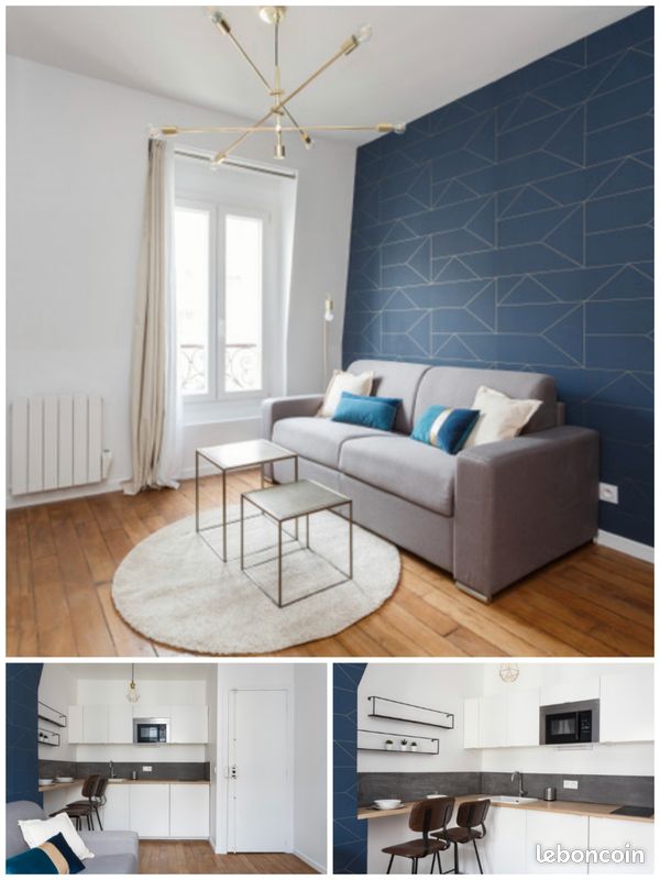 Appartement 1 pièce 18 m² · à Paris · 18 m² · 830 €/mois