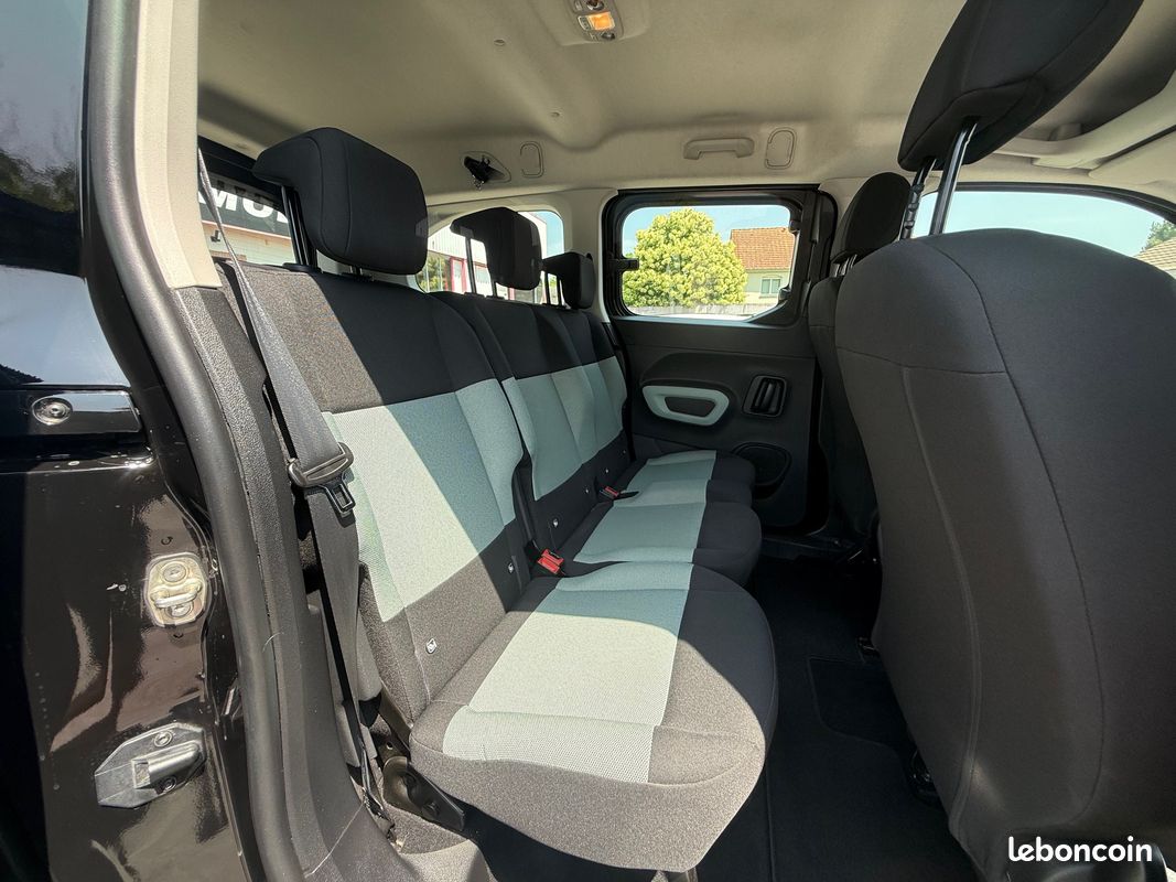 CITROEN BERLINGO Taille XL BlueHDi 100 S&S BVM Live * 5 Places * 06/2020 (image 8)