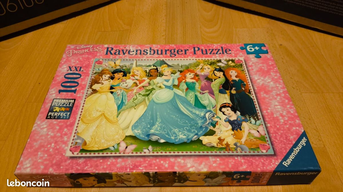 Puzzle 100 pièces Princesses de Disney (image 1)