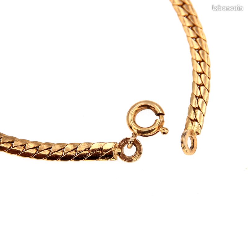 XB –Bracelet Vintage Plaqué Or Médaillons Vierge Marie Religieux - Collection