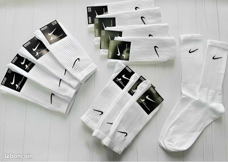 Chaussettes nike 5 paires🤍🇫🇷 (image 3)