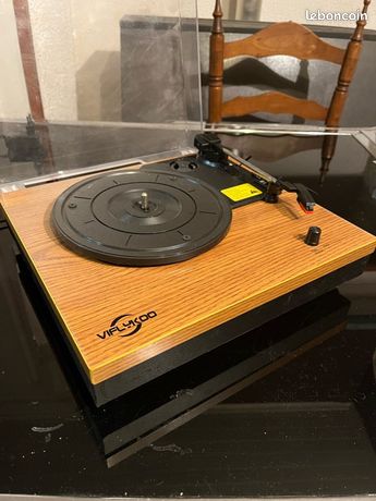 Platine Vinyle Vintage TrioTrack Années 1950 - Malette 33/45/78 Tours - Pour Restauration