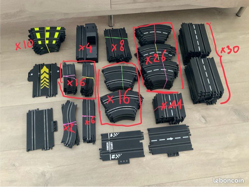 Circuit De Voiture électrique Artin – Complet – 3,19m X 1,62m
