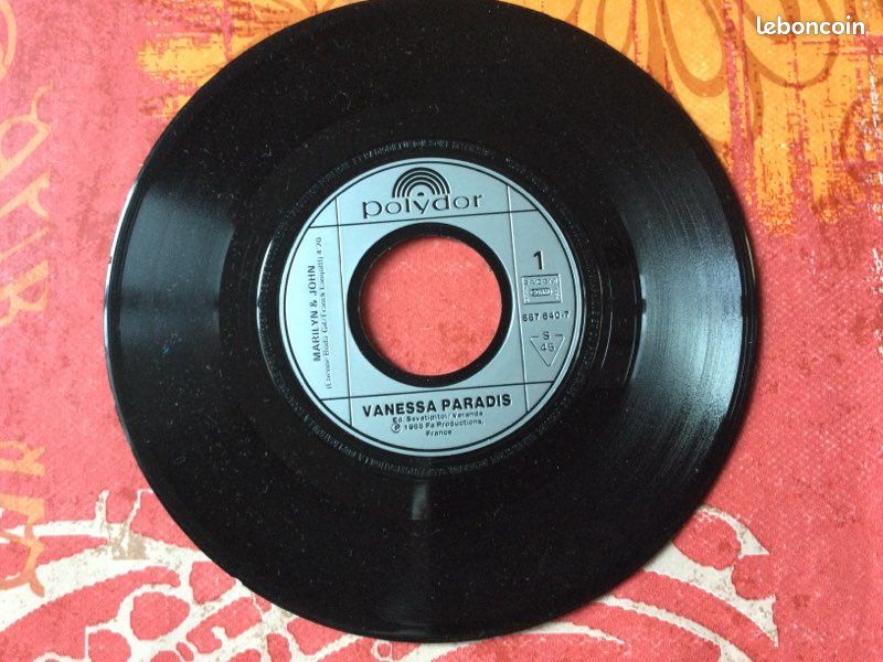 Vinyle 45T en très bon état de VANESSA PARADIS (image 3)