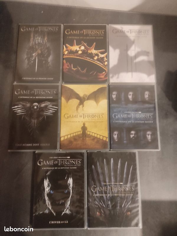 Intégrale game of thrones en DVD (image 1)