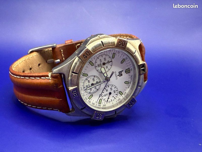 Montre Lip Homme Vintage - Montre Bracelet Occasion - Française Iconique