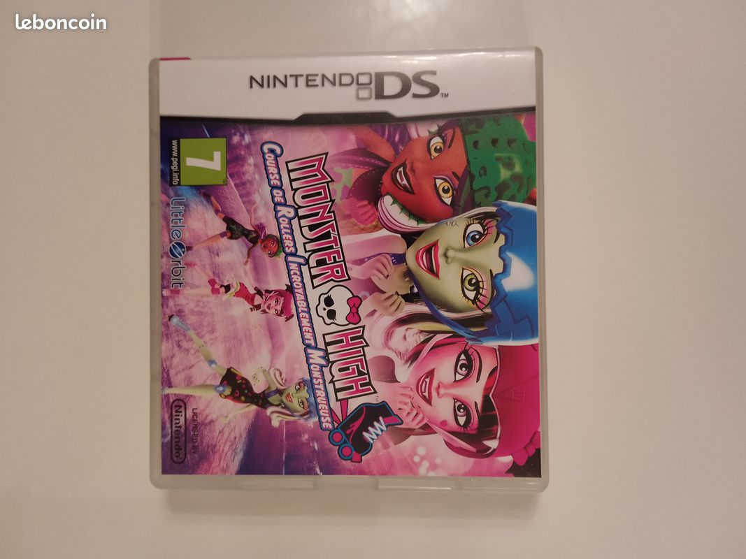 Jeu Nintendo DS3 Monster High Course de Rollers (image 1)