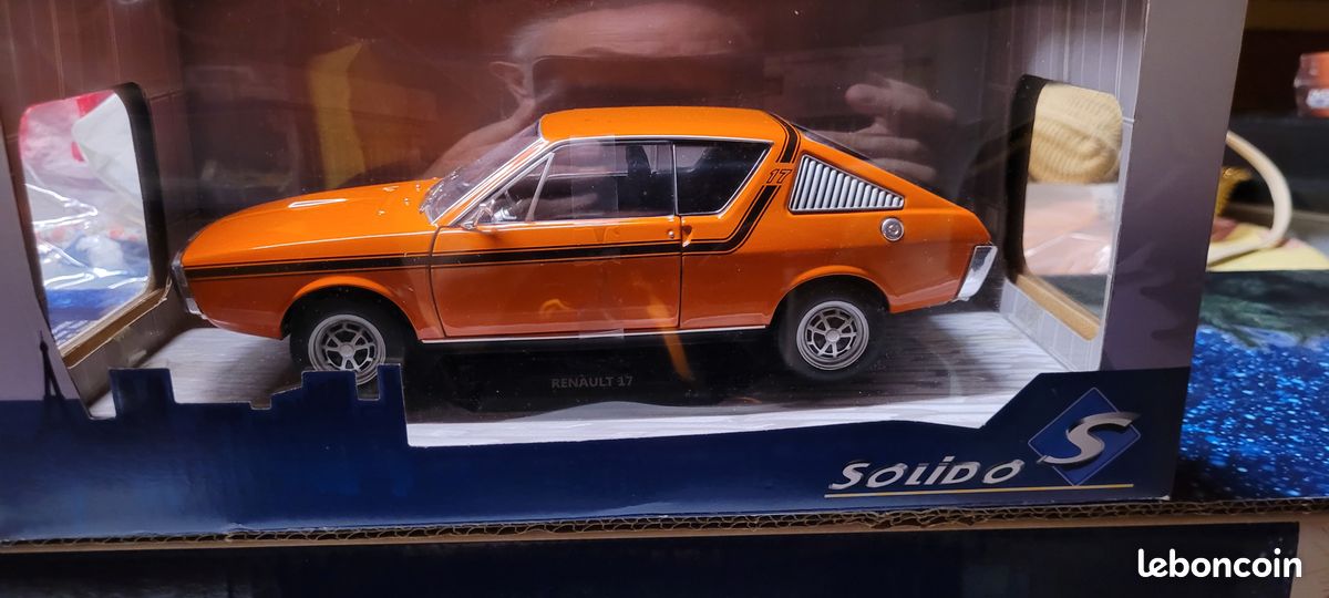 Solido Prestige 1/18 - Renault 5 1972 Orange - Réf 8185 - Occasion Boîte Défraîchie