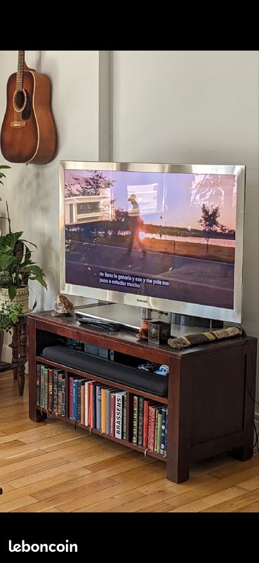 URGENT Meuble TV en bois (image 3)