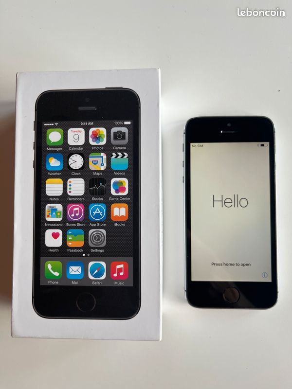 IPhone 5S 16GB Space Grey (image 1)