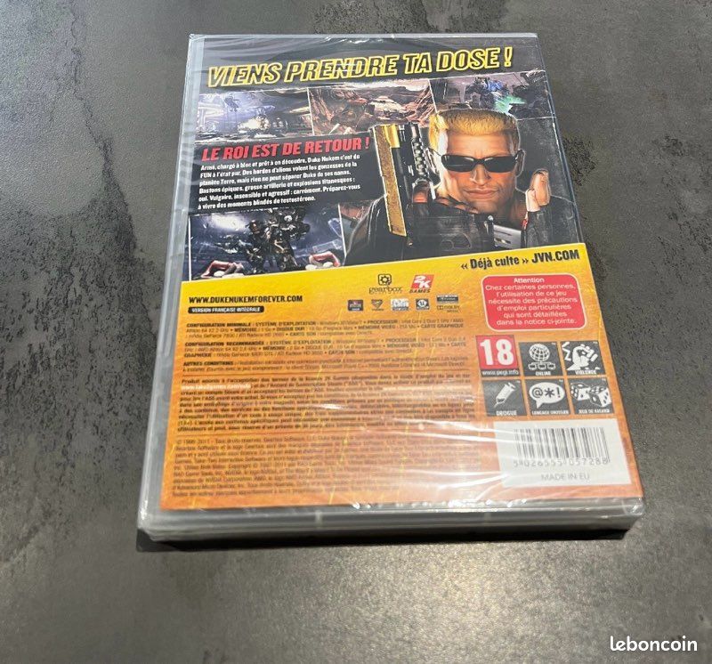 Duke Nukem Forever PC sous blister (image 2)