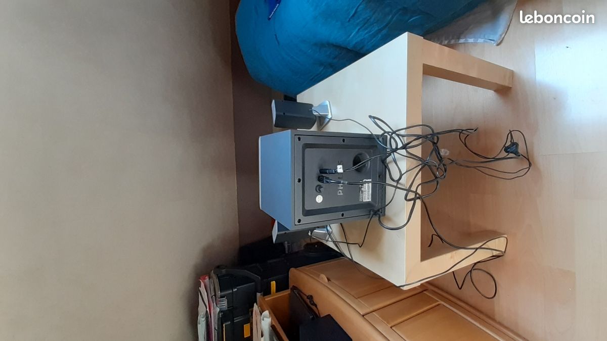 Enceintes PC Philips 2:1 prise jack (image 2)