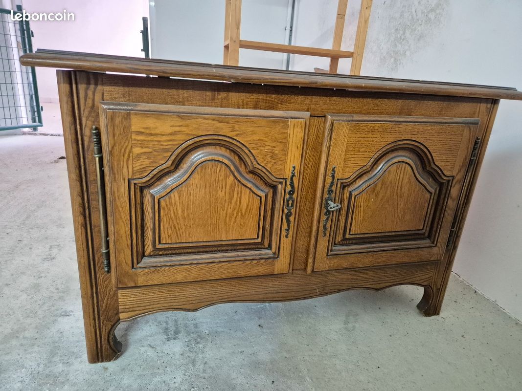 Meuble télé en bois (image 1)