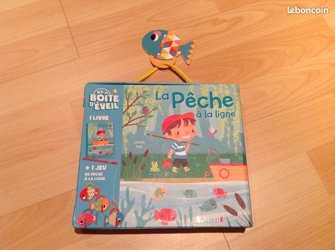 Jeu de pêche et livre (image 2)