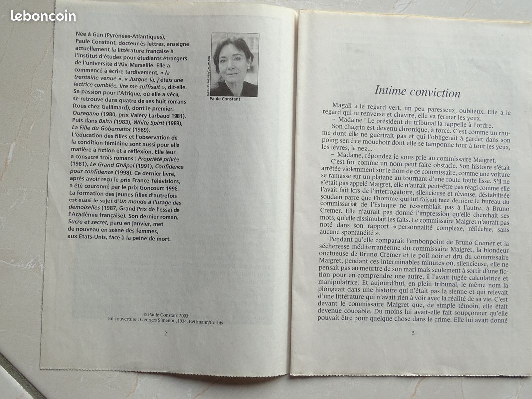Lot de nouvelles '' série noire - Le Monde'' (image 8)