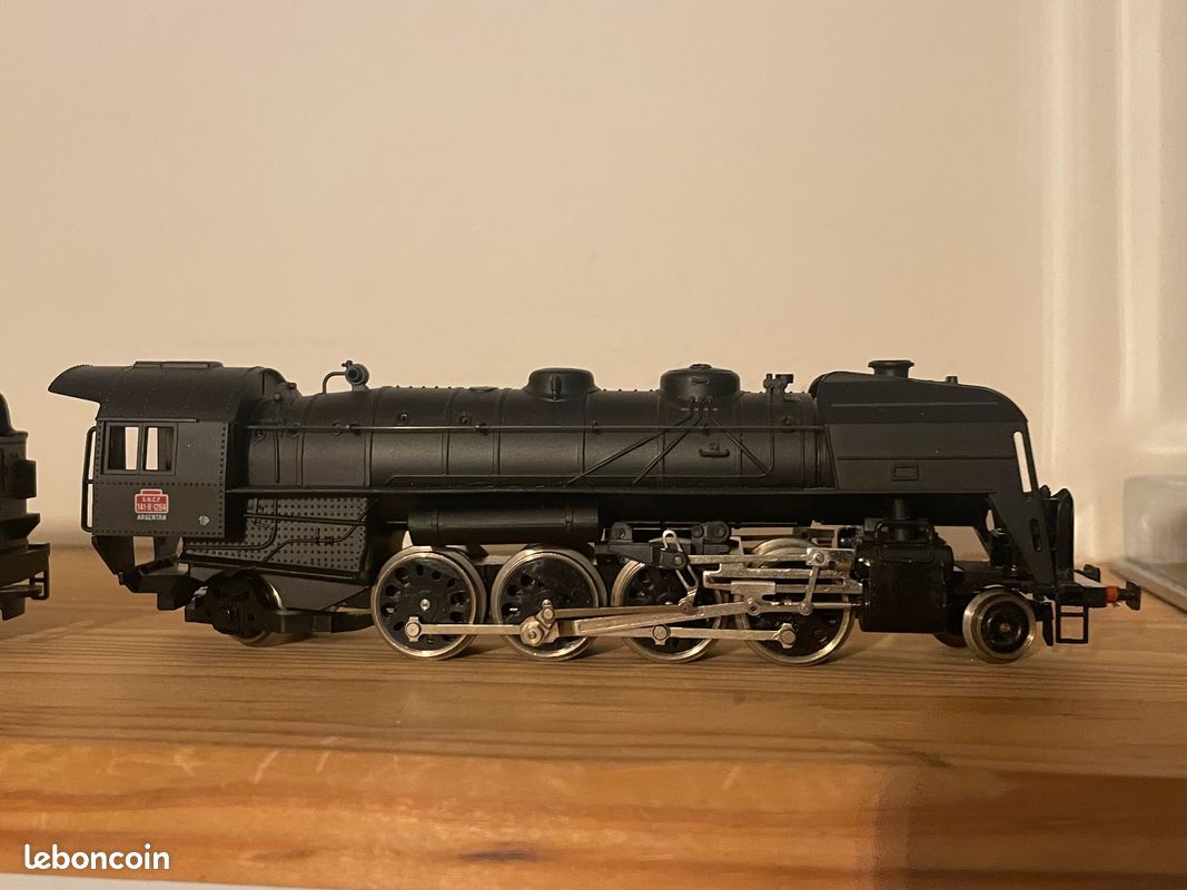 ECH HO JOUEF LOCO VAPEUR 141 R 1264 CHARBON ARGENTAN SNCF SANS BOITE EUR 89,00 - FR