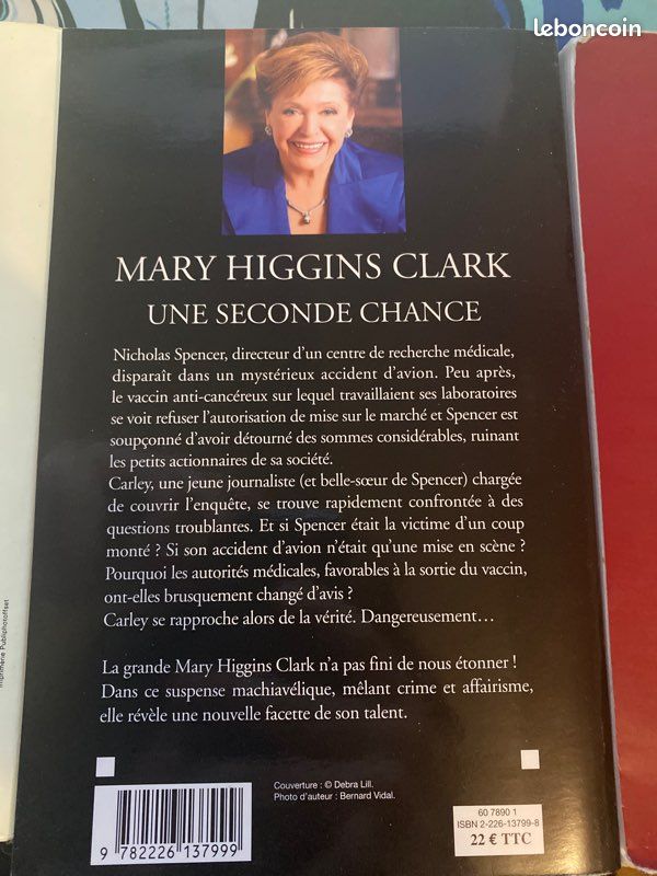 Lot de roman de Mary Higgins Clark (5 l’unité) (image 3)