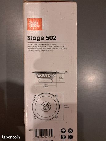 Enceinte voiture jbl stage 502 - Équipement auto