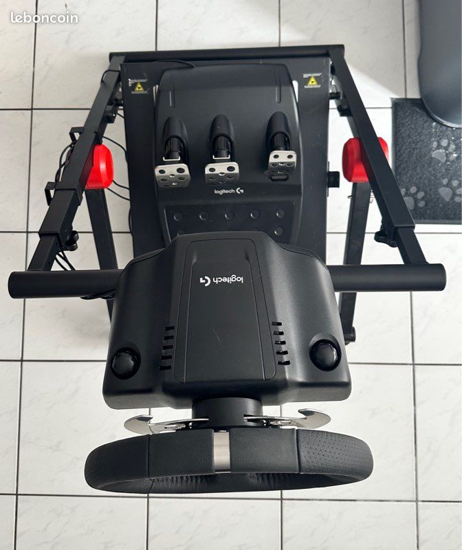 Setup Simracing Logitech G920 + Arceau Oplite – État quasi neuf (image 2)