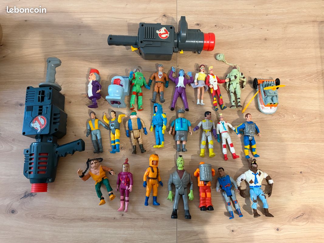 FIGURINE THE REAL GHOSTBUSTERS 1989 kenner POSTMAN Facteur EUR 13,00 - FR