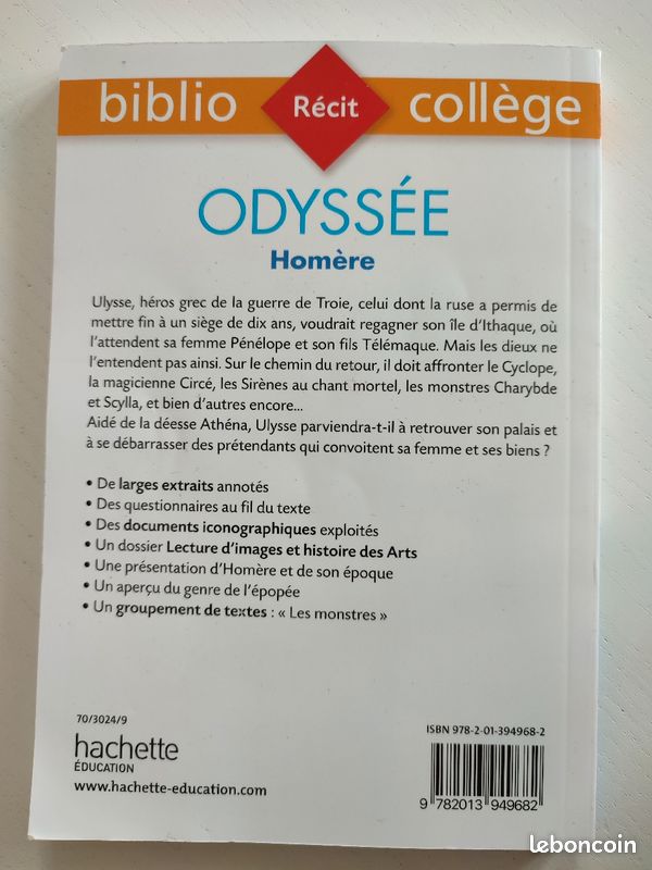 Livre Odyssée (image 3)