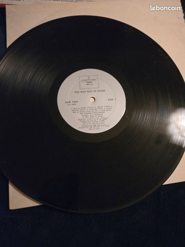 Vinyle 33T the very best of sousa (image 6)