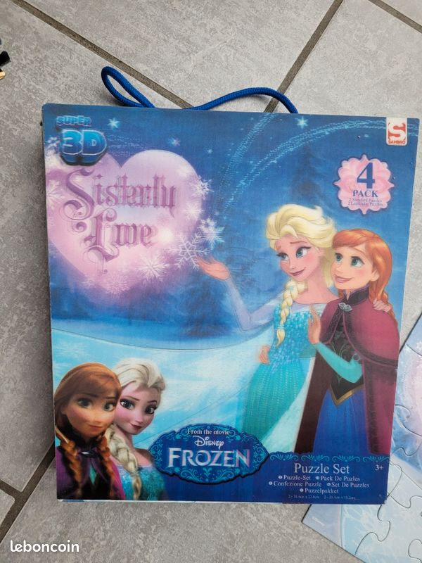 Puzzle 2 x 24 p reine des neiges (image 5)