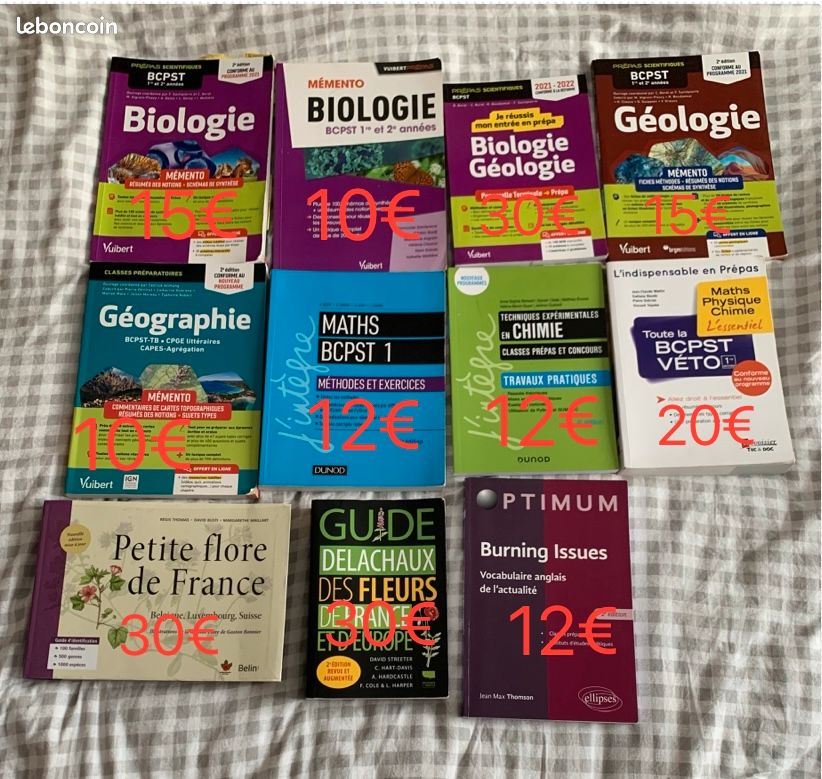 Manuels BCPST (image 1)